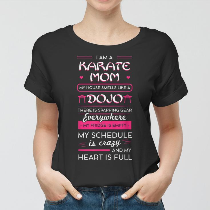 I Am A Karate Mom Japanese Martial Arts Mothers Day Gift Women T-shirt