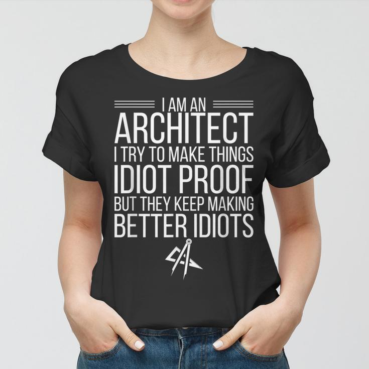 Ich Bin Ein Architekt Architekturarchitekten V2 Frauen Tshirt