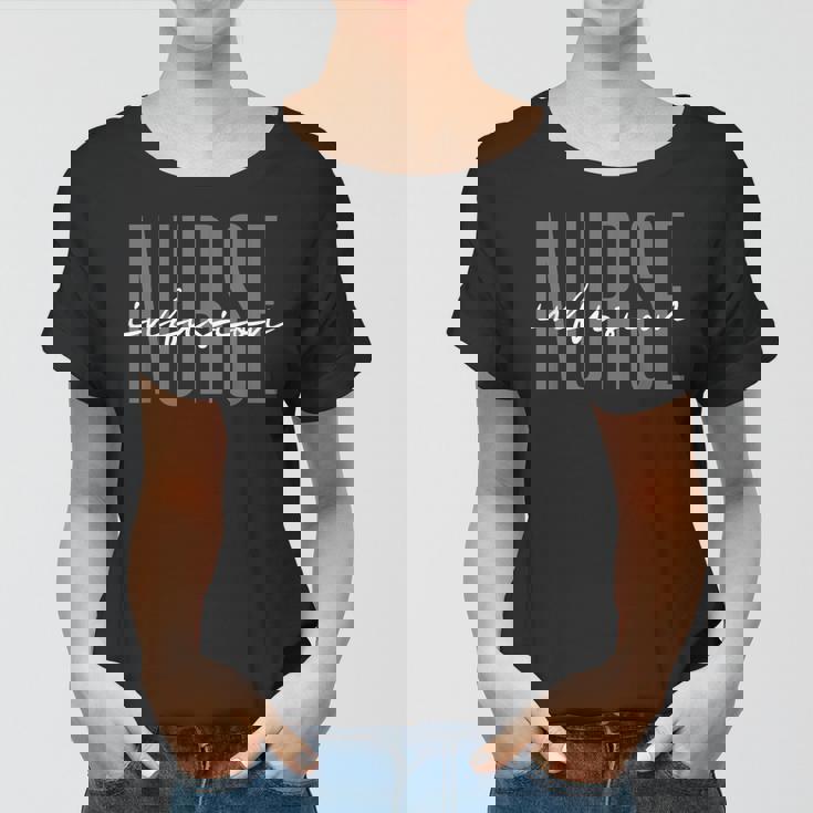 Infusion Nurse Intravenous Iv Therapy Oncology Nurse Women T-shirt Infusion Nurse Intravenous Iv Therapy Oncology Nurse Women T-shirt