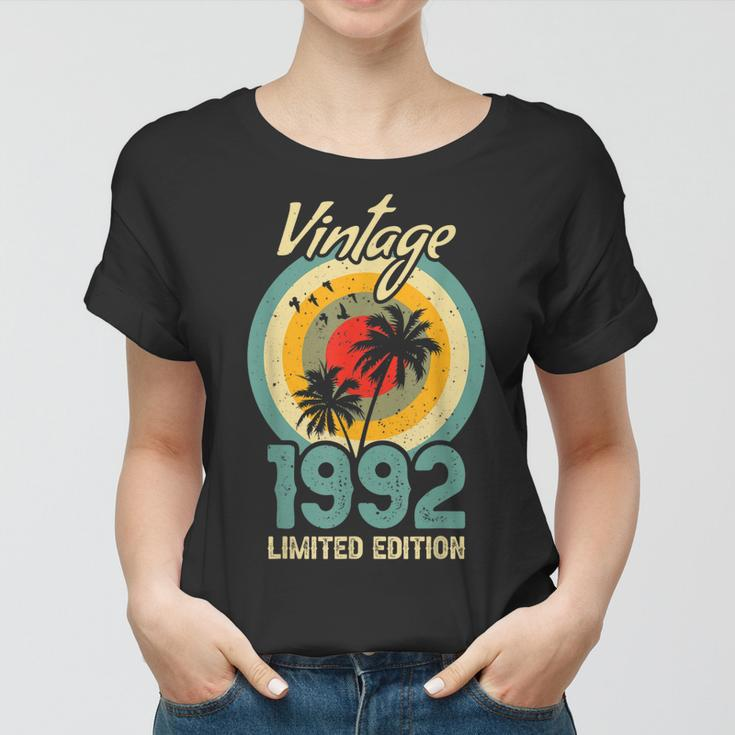 Jahrgang 1992 Limited Edition Sunset Palme Frauen Tshirt