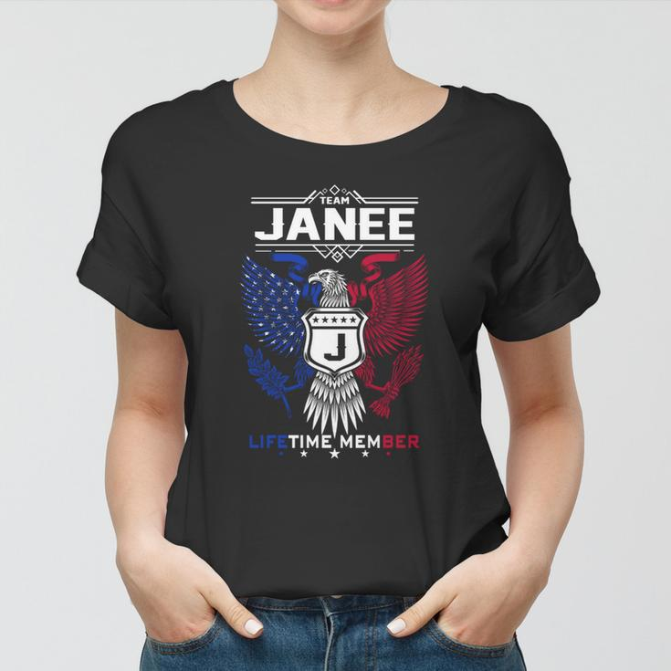 Janee Name - Janee Eagle Lifetime Member G Women T-shirt