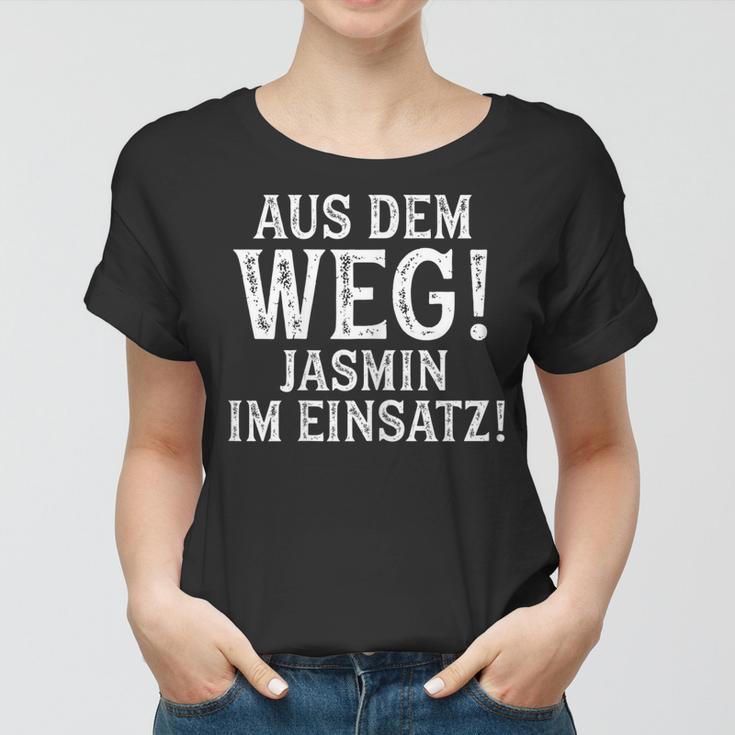 Jasmin Lustig Spruch Witzig Aus Dem Weg Vorname Name Frauen Tshirt