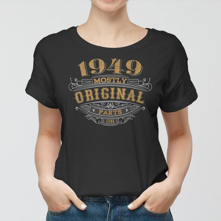 June 1949 70Th Birthday Gift 1949 Classic Vintage Gift For Mens Women T-shirt