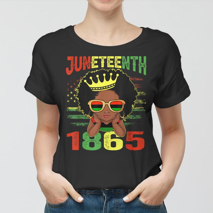 Junenth Is My Independence Day Junenth 1865 Women Kid Women T-shirt