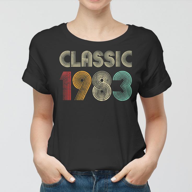 Klassisch 1983 Vintage 40 Geburtstag Geschenk Classic Frauen Tshirt