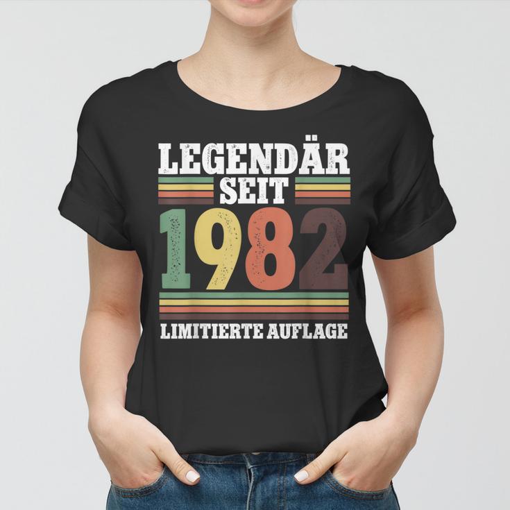 Legendär Seit 1982 Geburtstag Frauen Tshirt