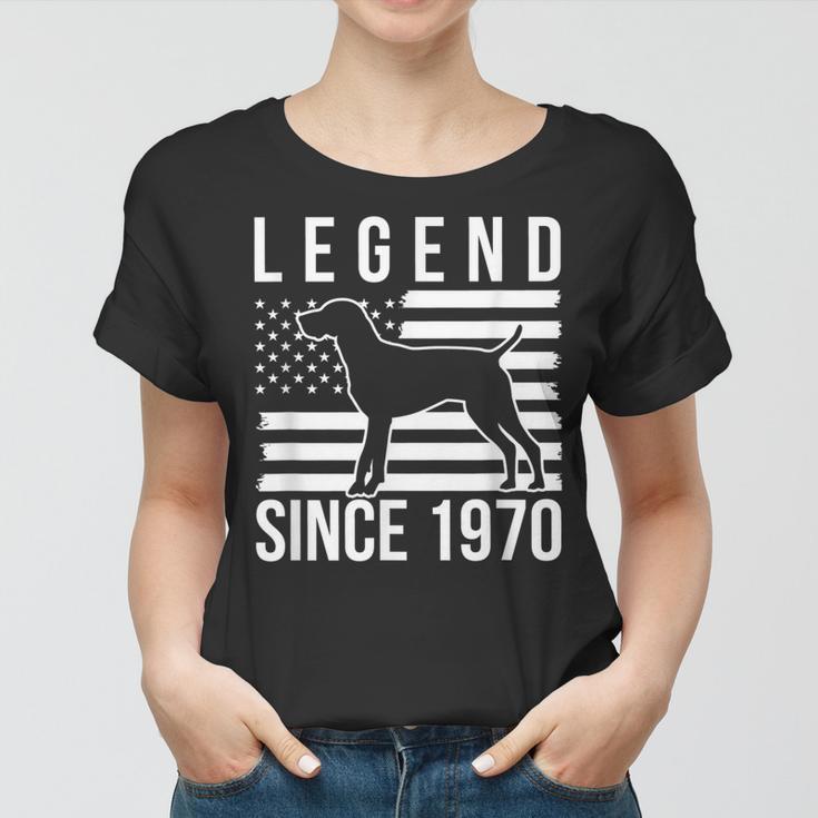 Legende Seit 1970 Deutscher Kurzhaarzeiger Jagdhund Frauen Tshirt