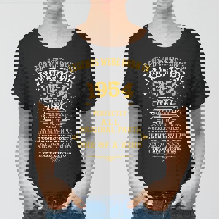Legends Were Born In November 1954 68 Geburtstag Geschenke Frauen Tshirt
