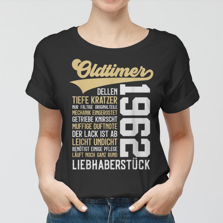 Lustig 60 Jahre Oldtimer 1962 Vintage 60 Geburtstag Frauen Tshirt