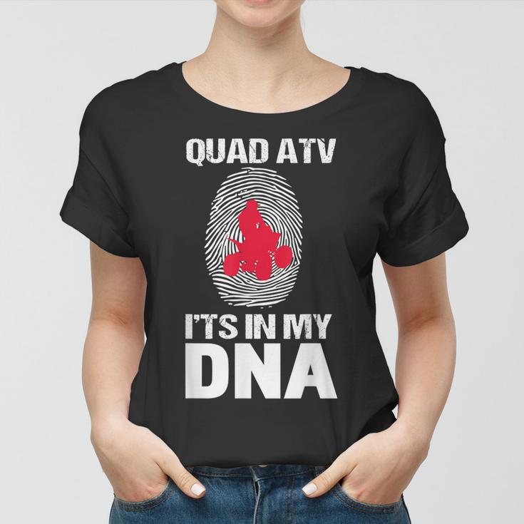 Lustige Quad Atv Dna Für Quad Atv-Liebhaber Frauen Tshirt