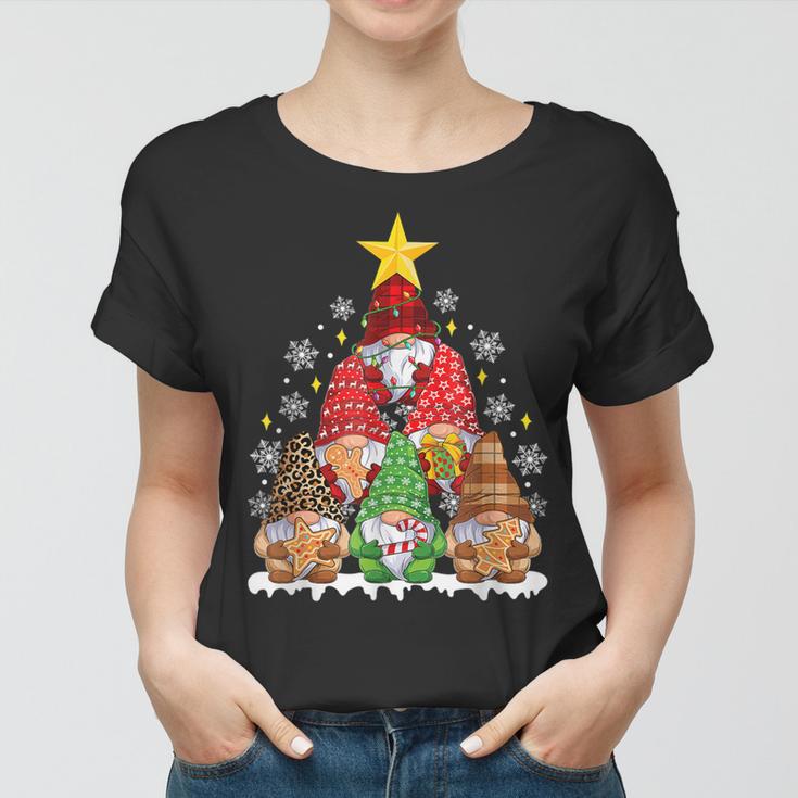 Lustige Weihnachtswichtel Weihnachten Wichtel Weihnachtsbaum Frauen Tshirt