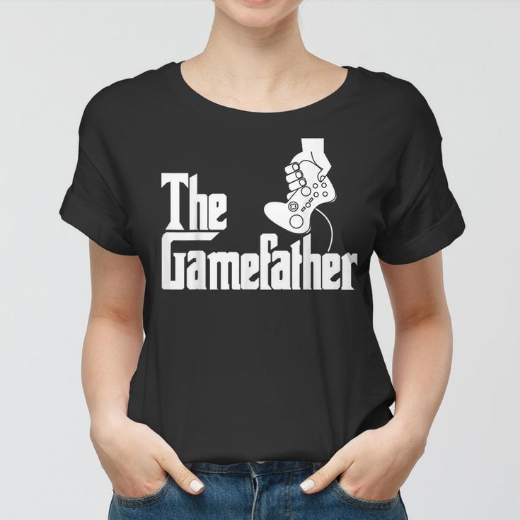 Lustiges Gamer Dad Legend Frauen Tshirt - Gaming für Väter