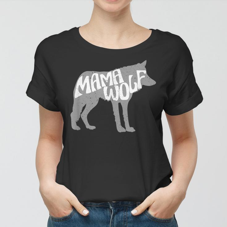 Mama Wolf Shirt Mothers Day GiftShirt For Mom Women T-shirt