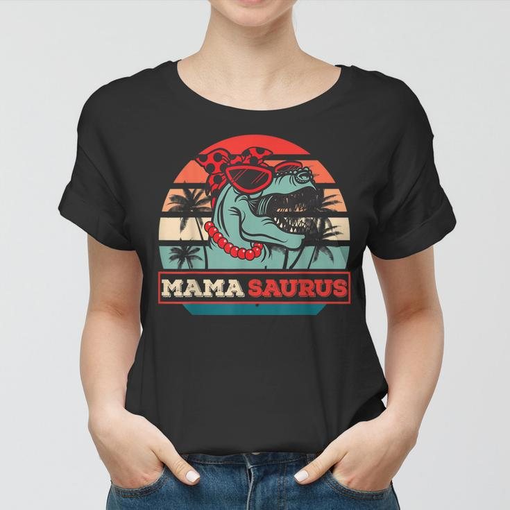 MamasaurusRex Dinosaur Funny Mama Saurus Family Mothers Women T-shirt
