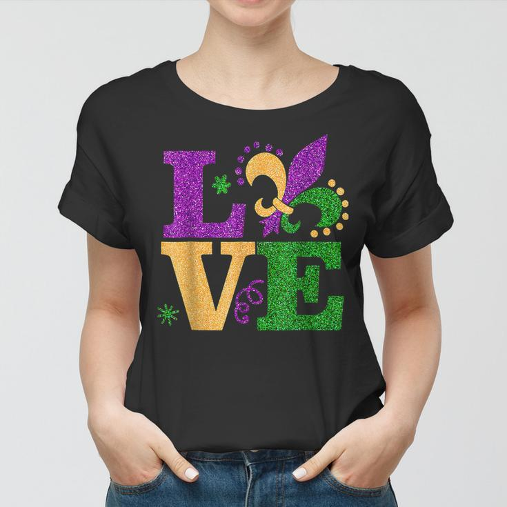 Mardi Gras Love Mardi Gras 2023 Women T-shirt