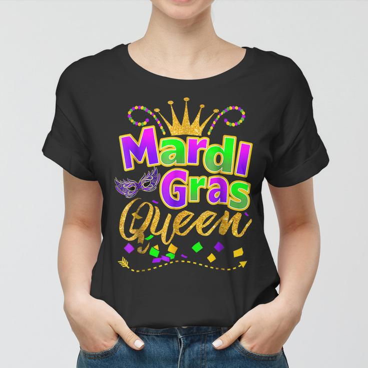 Mardi Gras Queen Crown Parade Costume Party Women Mardi Gras Women T-shirt