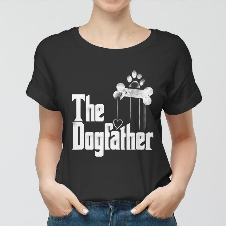 Mens The Dogfather Shirt Dad Dog Tshirt Funny Fathers Day Tee Tshirt Women T-shirt
