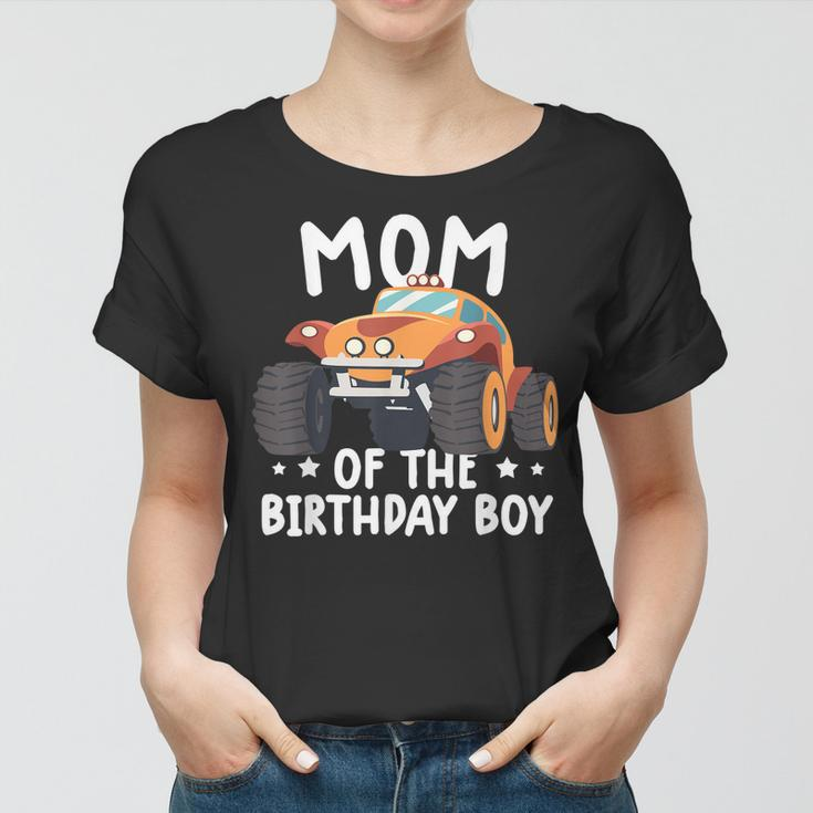 Monster Truck Passende Mutter Des Geburtstagskindes Frauen Tshirt