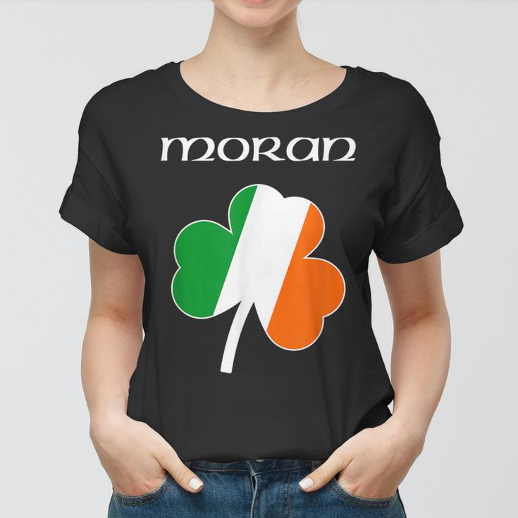 MoranFamily Reunion Irish Name Ireland Shamrock Women T-shirt