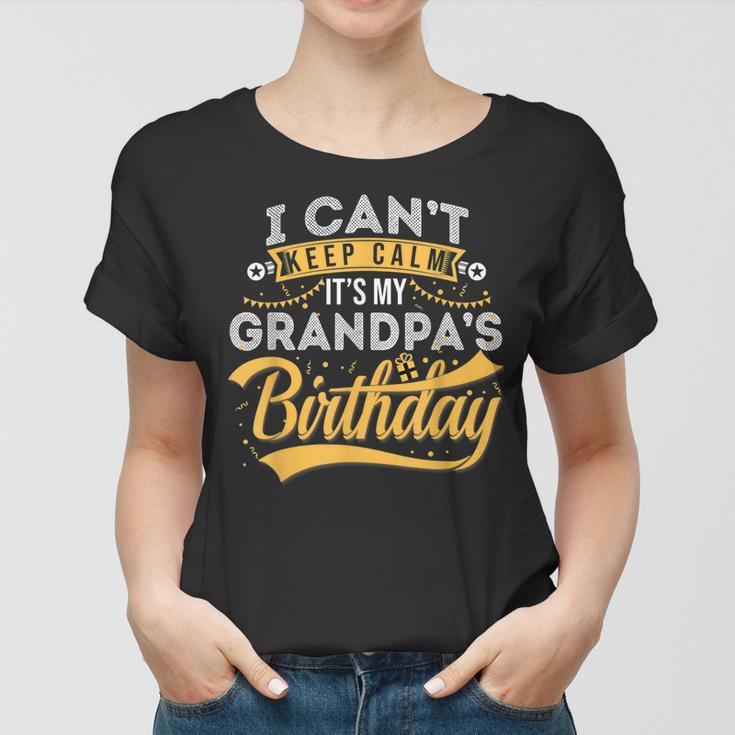 Nicht Ruhig Opa Geburtstag Frauen Tshirt, Herzlichen Glückwunsch Design