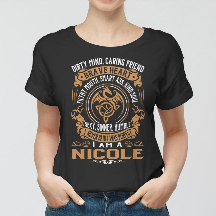 Nicole Brave Heart Women T-shirt