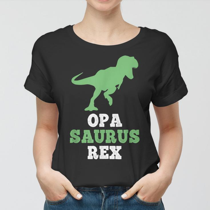 Opa-Saurus Rex Dinosaur Opasaurus Frauen Tshirt