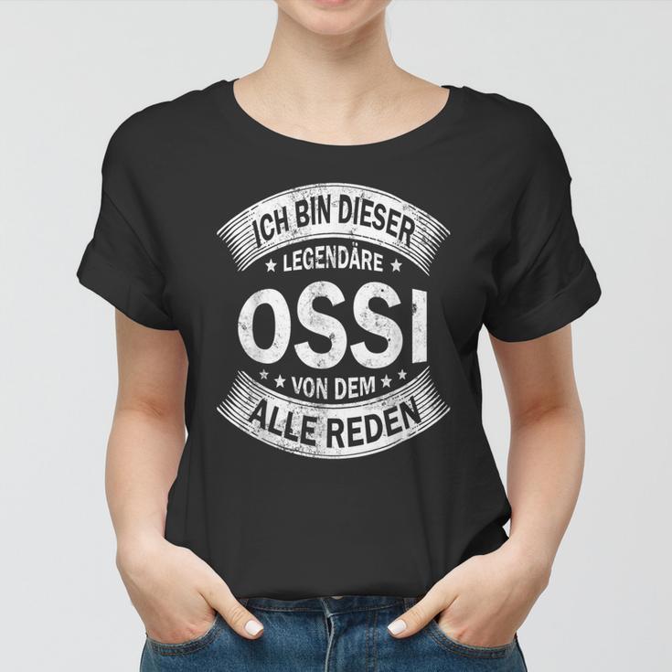 Ostdeutscher Ich Bin Dieser Legendäre Ossi Spruch Frauen Tshirt