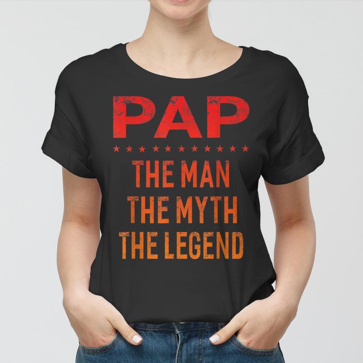 Pap The Man Der Mythos Die Legende Grandpa Men Frauen Tshirt