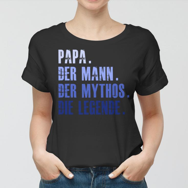 Papa Mythos Legende Geburtstag Langarm Frauen Tshirt, Besonderes Design