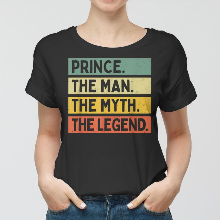 Prince The Man The Myth The Legend Funny Personalized Quote Gift For Mens Women T-shirt