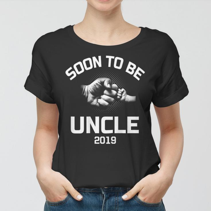Promoted New Uncle Soon To Be Uncle Est 2019 Gift Women T-shirt