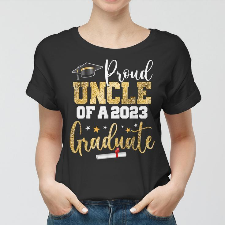 Proud Uncle Of A 2023 Graduate Class Senior Graduation Women T-shirt
