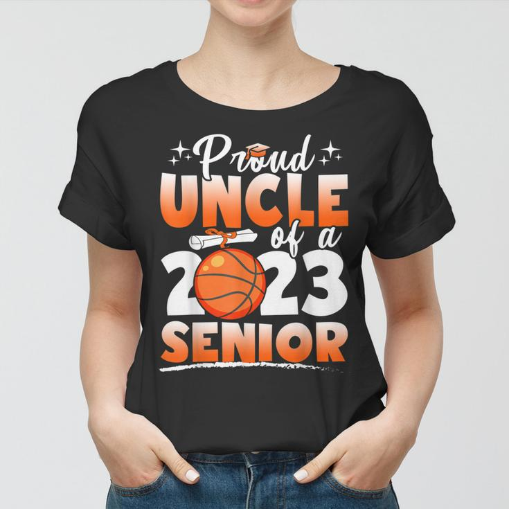 Proud Uncle Of A 2023 Senior Graduate Basketball Women T-shirt
