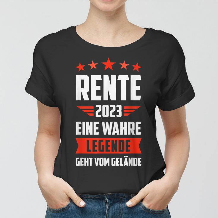 Rentner 2023 Eine Legende Geht In Rente Frauen Tshirt