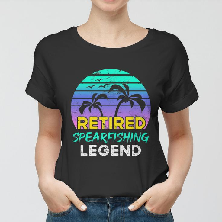 Retired Spearfishing Legend Women T-shirt