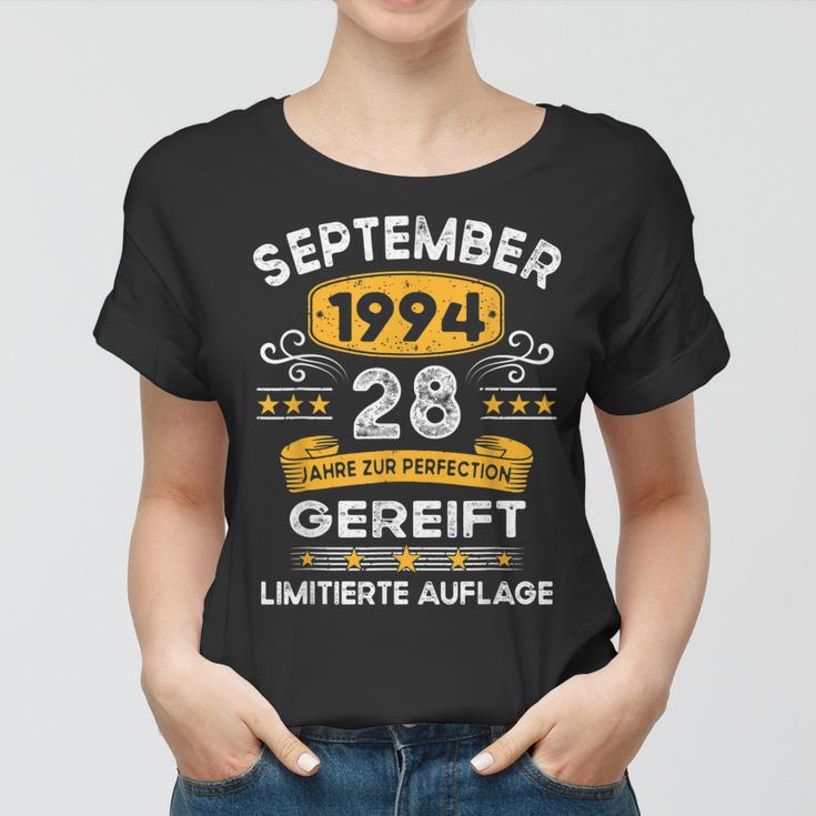 September 1994 Lustige Geschenke 28 Geburtstag Frauen Tshirt