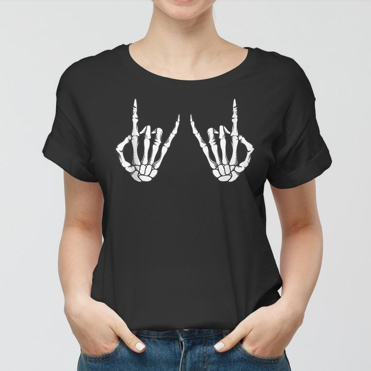 Sign Of The Horns Lover Design - For Cool Men And Women Women T-shirt