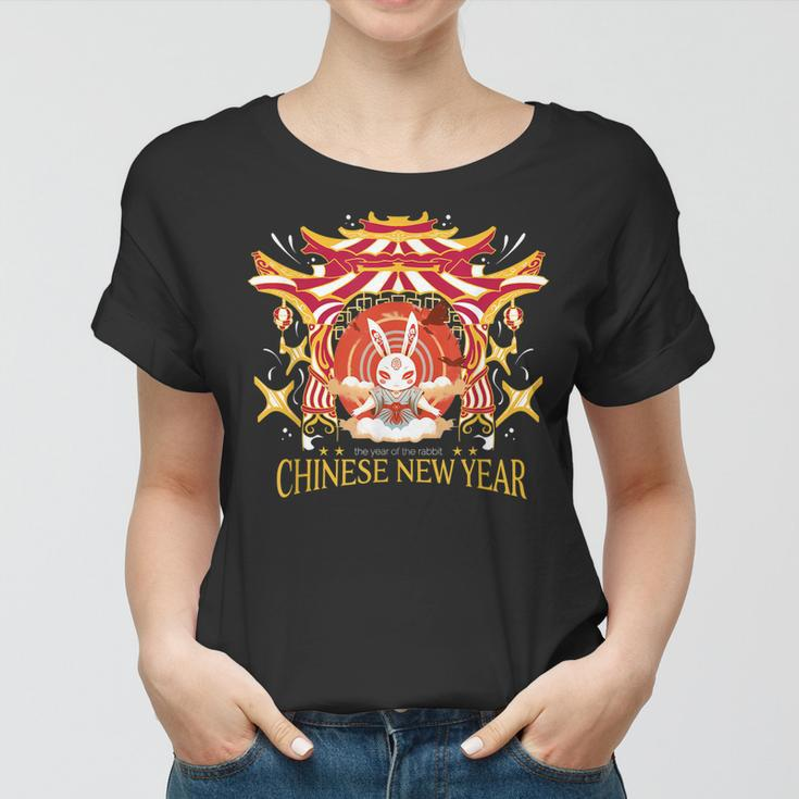 Silvester Des Hasens Chinesisches Frohes Neues Jahr 2023 Frauen Tshirt