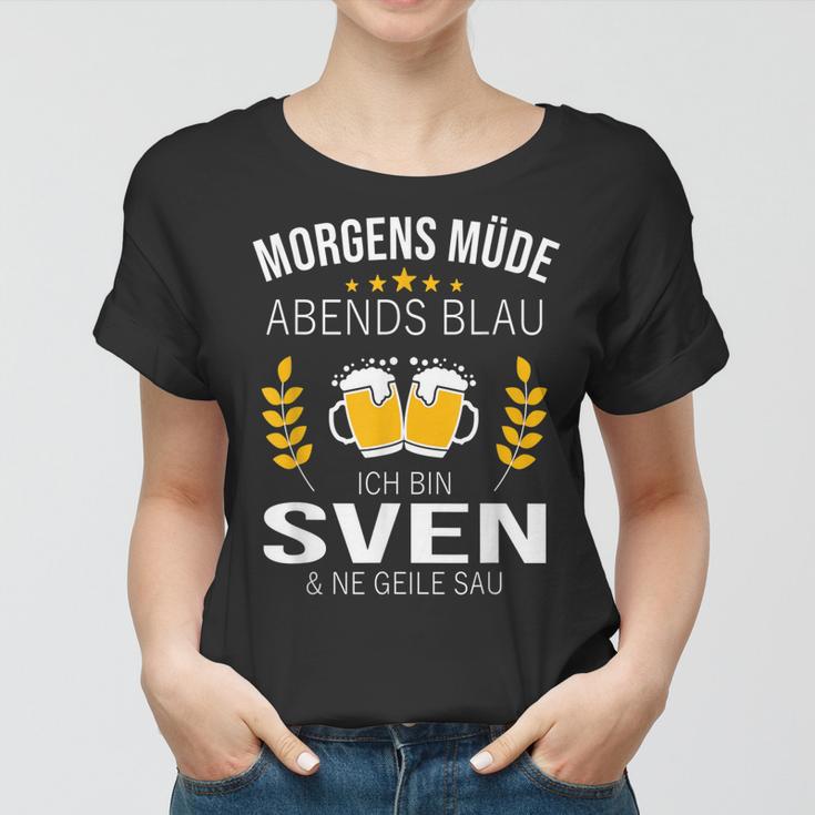 Sven Vorname Geschenk Geburtstag Lustiges Bier Sprüche Frauen Tshirt