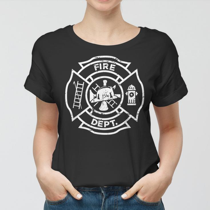 Symbol - Fire Department & Fire Fighter Firefighter Women T-shirt