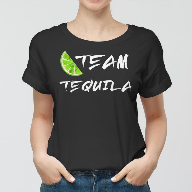 Team Tequila Lime Lemon Cocktail Squad Drink Group Women T-shirt