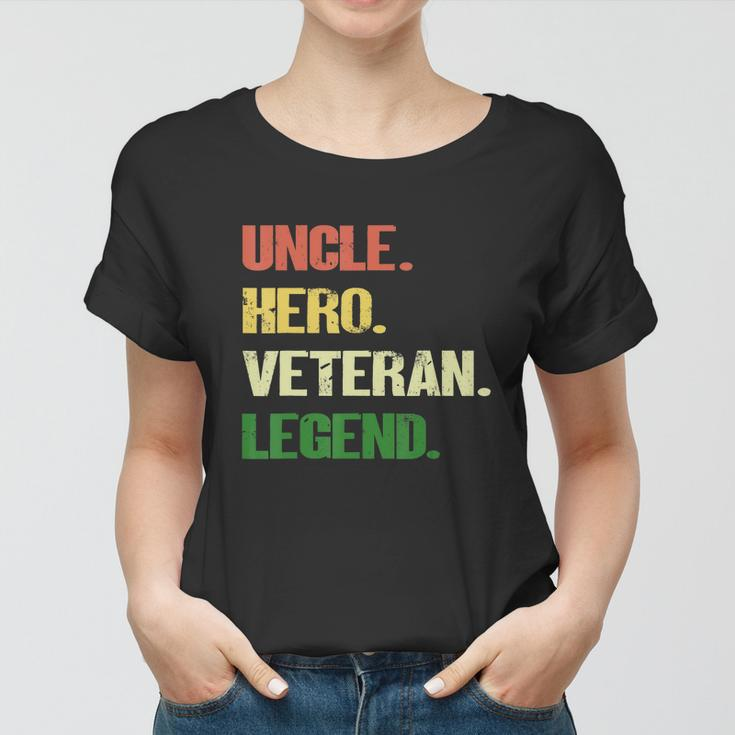 Uncle Hero Veteran Legend V2 Women T-shirt