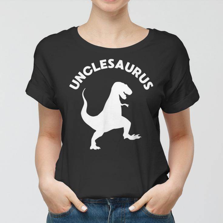 Unclesaurus Funny Uncle Women T-shirt