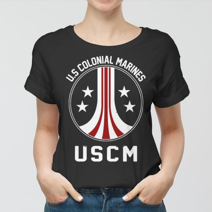 United States Colonial Marines Uscm Stratosphere Women T-shirt