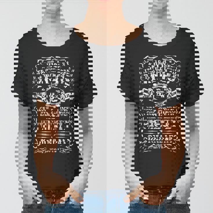 Vintage 1953 Man Myth Legend 70Th Birthday 70 Year Old Gifts Women T-shirt