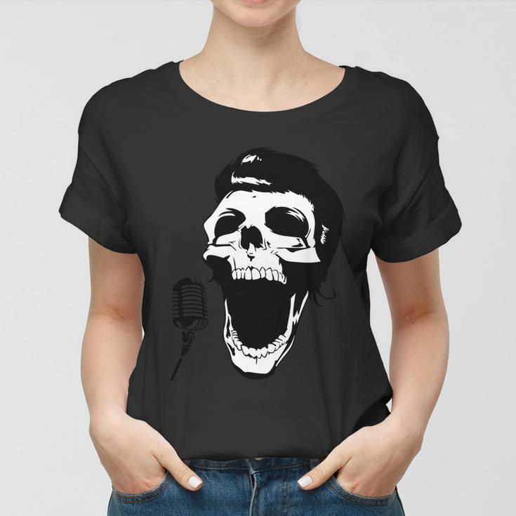 Vintage Legend Skulls Cool Vector Design New Women T-shirt