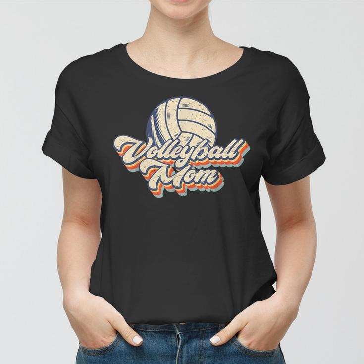 Volleyball Mom Mama Mothers Day Vintage Retro Funny Women Women T-shirt