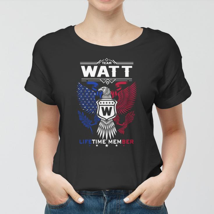 Watt Name - Watt Eagle Lifetime Member Gif Women T-shirt