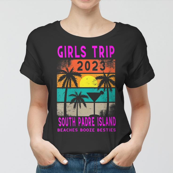 Womens South Padre Island Girls Trip 2023 Students Vacation Party Women T-shirt