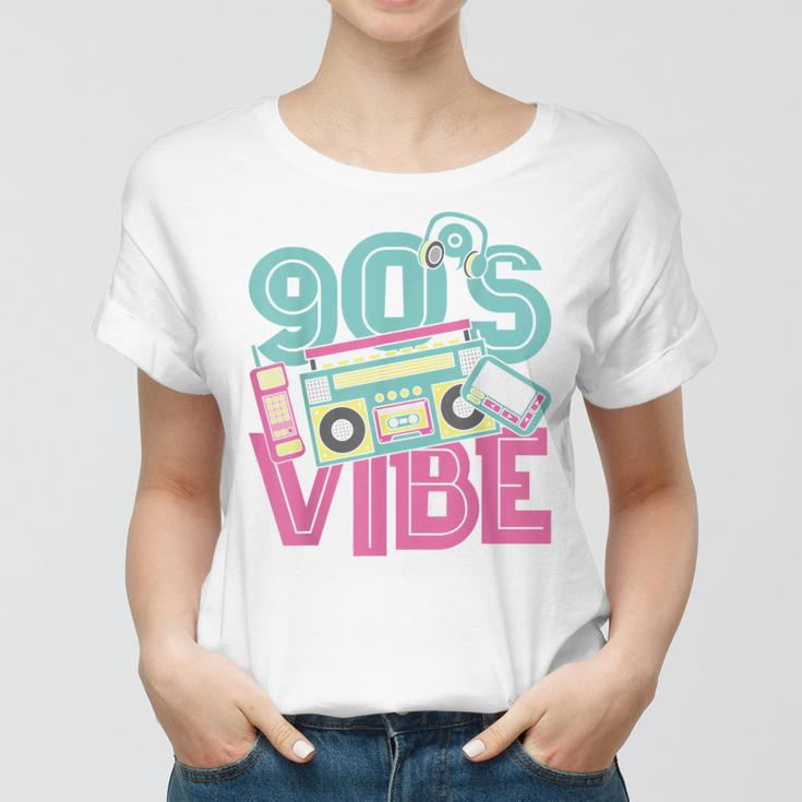 90S Vibe Vintage 1990S Music 90S Costume Party Nineties Women T-shirt